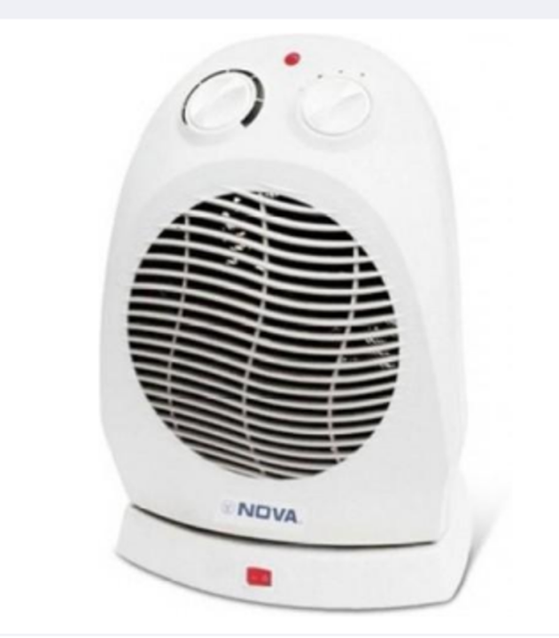 Nova Fan System Electric Room Heater (NH-1204A White)