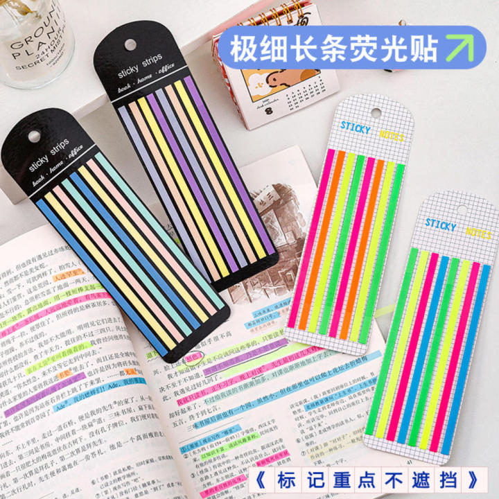 160%20Sheets%20Color%20Stickers%20Transparent%20Fluorescent%20Index%20Tabs%20Flags%20Sticky%20Note%20Stationery%20Children%20Gifts%20School%20Office%20Supplies%20-%20Image%204