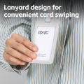 Deli ID Card Holder Detachable Multifunction ID Holder Sliding Card Holder PZ30. 