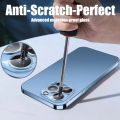 For iPhone 11 to 14 Pro Max Back Camera Protector Case 3D Camera Lens Full Cover Protective Tempered Glass.