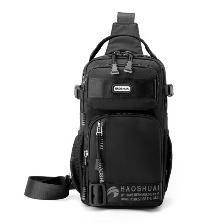 HAOSHUAI%20New%20Men's%20Chest%20Bag%20Simple%20One%20Shoulder%20Crossbody%20Bag%20Multifunctional%20Trendy%20Crossbody%20Backpack%20Trendy%20Messenger%20Bag%20-%20Image%206