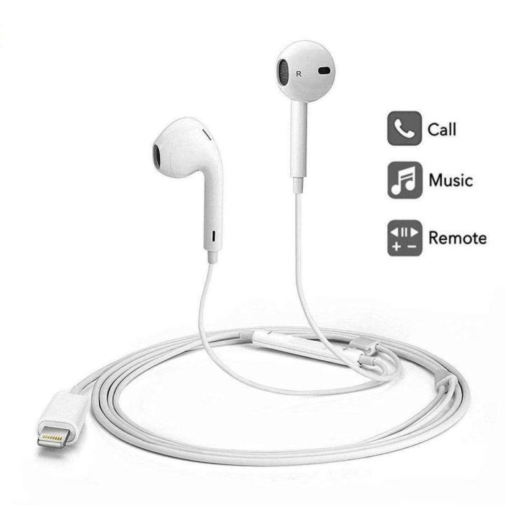 Apple%20Earpods%20With%20Lightning%20Connector%20In%20Ear%20Earphones%20For%20Iphone%2012%20Pro%20Max%20-%20Headphone%20-%20Image%203
