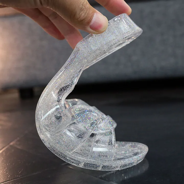 Women's%20wild%20slippers%20indoor%20bathing%20at%20home,%20non-slip%20and%20anti-odor%20jelly,%20transparent%20plastic%20crystal%20sandals,%20beach%20beach%20summer%20-%20Image%205