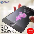 New Matte Tempered Glass Screen Protector for iPhone 6/6s Matte With Anti Fingerprint - Black. 