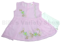New Born Baby Girl Summer Stylish Cotton Sleeve Less Frock Soft Pleated Fabric - বাচ্চাদের জামা. 