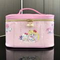 Sanrio Hello Kitty Cartoon Large Capacity Makeup Bag Kuromi Melody Beauty Girl Travel Makeup Storage Wash Bag Lipstick Storage. 