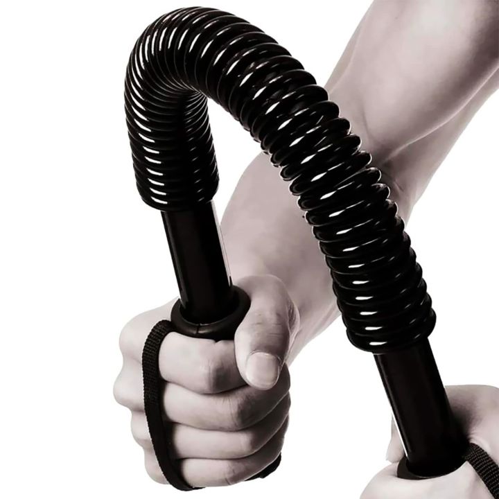 20 kg Power Twister Bar Arm Shoulder Builder Spring Exercise