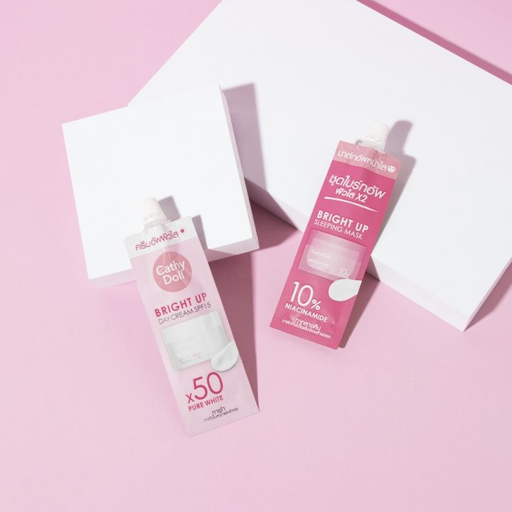 Bright%20Up%20Day%20Cream%20SPF15%20And%20Bright%20Up%20Sleeping%20Mask%205ml+7g%20Cathy%20Doll%20-%20Image%205