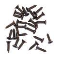 Furniture Box Rotatable Folding Lid Support Hinge Bronze Tone 8Pcs. 