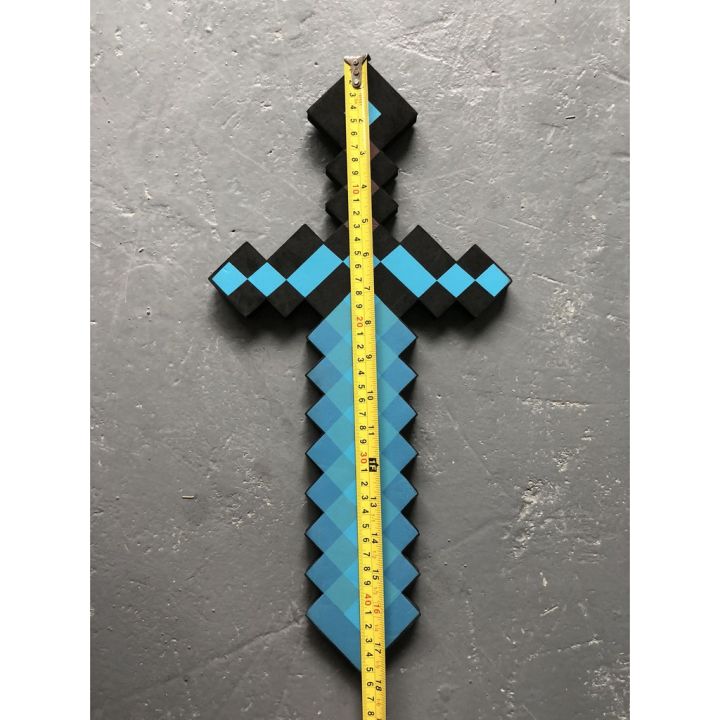 Minecraft%20Blue%20Diamond%20Sword%20EVA%20Weapon%20Game%20Play%20Small%20Size%20-%20Image%203