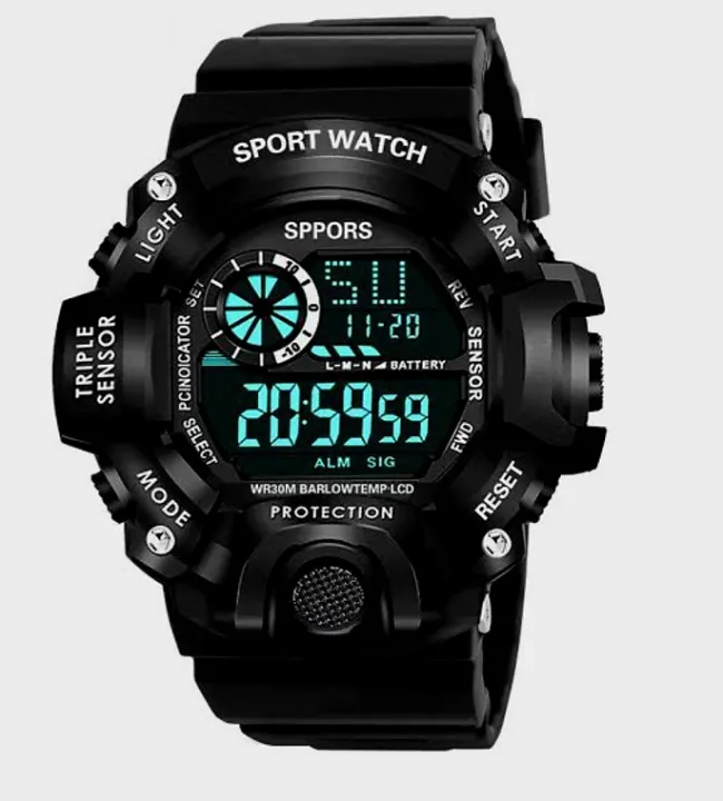 Digital%20Waterproof%20Wristwatch%20For%20Boys%20And%20Men%20-black%20-%20Image%203