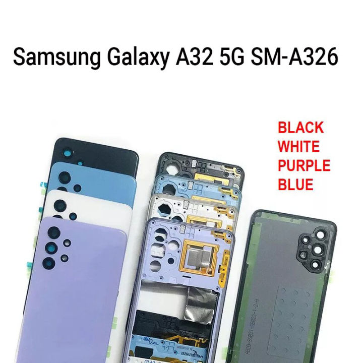 Samsung Galaxy A32 5G SM-A326 Side Frame and Back Panel Without Front LCD Frame Panel