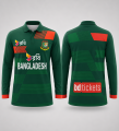 Bangladesh ODI Jersey 2026 Half & Full Sleeve Collar Polo Cricket Jersey For Men - Short & Long Sleeve Polo - Bangladesh Cricket Jersey 2026.