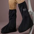 Waterproof Motorcycle Biker Reflective Rain Boot shoes Footweaar Cover Black. 
