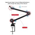 Portable Microphone Boom Stand Metal Microphone Holder Arm Support up to 2KG.