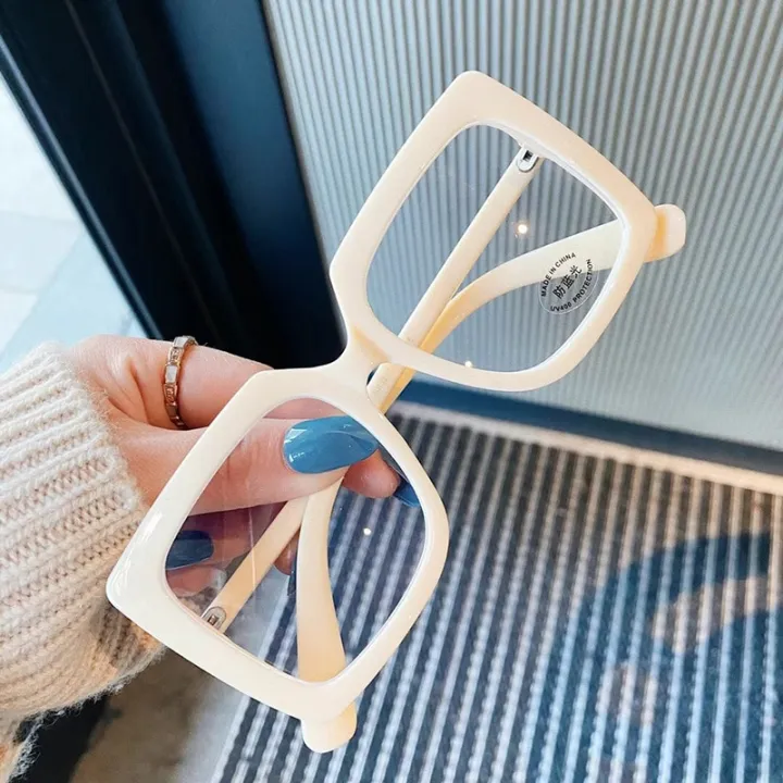 Black%20Square%20Glasses%20Women%20Fashion%20Oversized%20Clear%20Lens%20Eyeglasses%20Female%20Vintage%20Big%20Frame%20Anti%20Blue%20Light%20Spectacle%20-%20Image%207