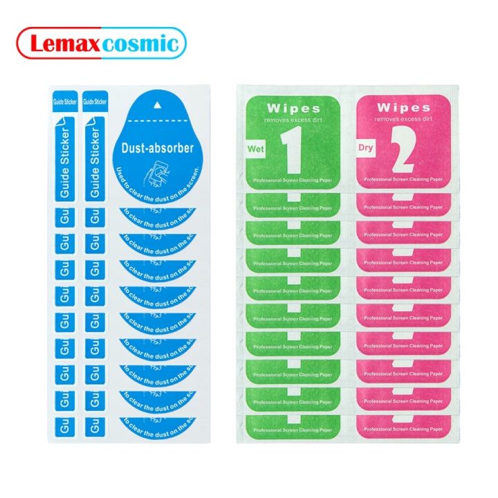 10 set Mobile Screen Cleaning Wipes And Dust Removal Sticker | Daraz.com.bd