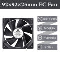 Gdstime EC 60mm 80mm 90mm 120mm Ball Brushless Fan AC 110V 120V 220V 230V 240V CPU Computer Case Fan 6025 8025 9225 12038 Cooler. 