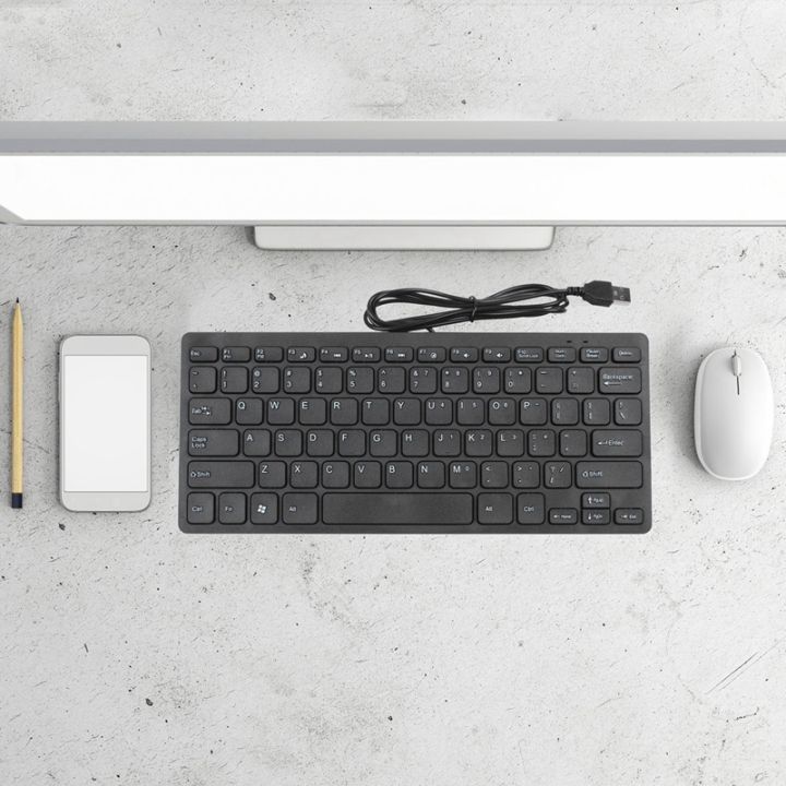 Wire%20Keyboard%20Ultra-Thin%20Quiet%20Small%20Size%2078%20Keys%20Mini%20Multimedia%20Usb%20Keyboard%20For%20Laptop%20Pc%20-%20Image%205