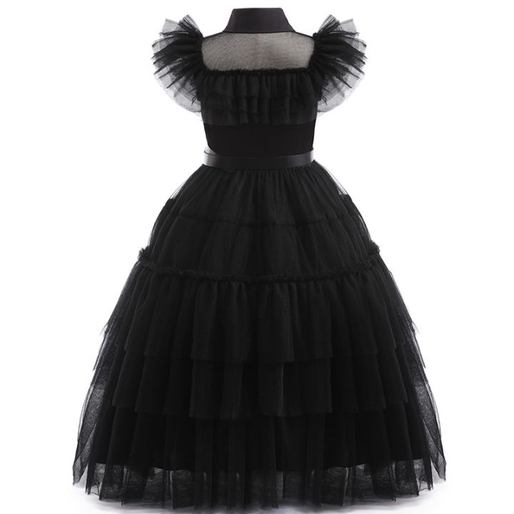 Movie%20Wednesday%20Cosplay%20Costume%20For%20Girl%20New%20Vestidos%20For%20Kids%20Girls%20Mesh%20Party%20Dresses%20Halloween%20Carnival%20Costumes%202-12Yrs%20-%20Image%204