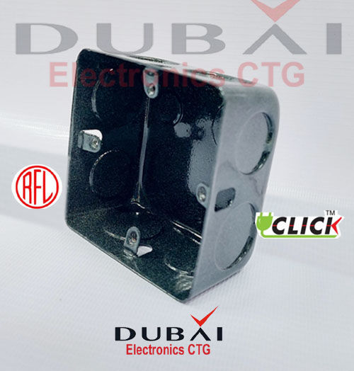 Click%20One%20Gang%20Metal%20Junction%20Box%20For%20Electrical%20Wiring%20Round%20Edge,%20Metal%20Single%20Mold%20Wall%20Switch%201Gang%20-%20Image%204