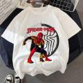Summer Marvel Kids Clothes T-Shirts Spiderman The Avengers T Shirts Children Cartoons Kawaii Super Hero Tops Boy Girl Tee Shirt. 