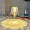 LED Diamond Night Light Battery Powered Diamond Crystal Led Table Lamps Restaurant Bedroom Bar Decoration Desk Atmosphere Light. 