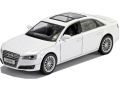 1/32 AUDI A8 Alloy Car Model Diecast Metal Toy Vehicle High Simulation Car Model Sound&Light Collection Kids Toy Gift. 