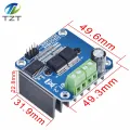 【happy one】TZT Double BTS7960 43A H-bridge Motor Driver module diy smart Current diagnostic for Arduino. 