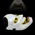 Hallowmas Horror Spoof Mask Japanese Prajna Ghost Cartoon Lanling King Mask for Cosplay Decoration. 