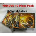 YDD Blank DVD-R 1X-16X Speed 4.7 GB/120 MIN.10 Piece Pack. 