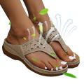 Womens Orthopedic Sandals Orthopedic Flip-Flops With Arch Support Thick Sole Slippers Non-Slip For Daily Wear Beach. 