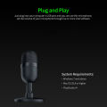 Razer Seiren Mini USB  Microphone Streaming Microphone Plug & Play. 