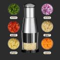 Manual Onion Chopper Garlic Crusher Hand Presser Food Cutter Meat Mincer Handheld Press for Vegetable Grinder Kitchen Tool. 