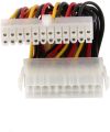 plx 20 Pin Male to 24 Pin Female PSU Power Supply Adaptor Cable Connector.