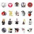Anime Death Note 25Pcs PVC Waterproof Stickers For Phone Suitcase Luggage Skateboard Laptop. 