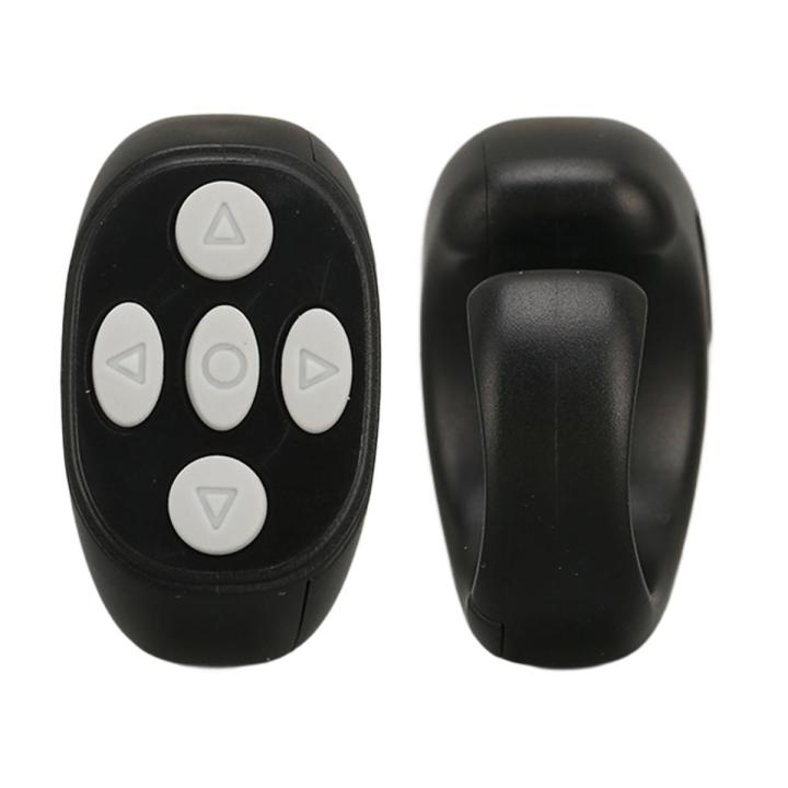Remote Control Page Turner, Bluetooth 5.3 Practical Smart Ring Controller for Tik Tok for Electronic Book