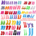 Doll Accessories for Barbie Doll Clothes Mixed Mini Dress Up Set Fashion Clothes High Heels Shoes Doll Part Kids Toy Party Gifts Superman. 