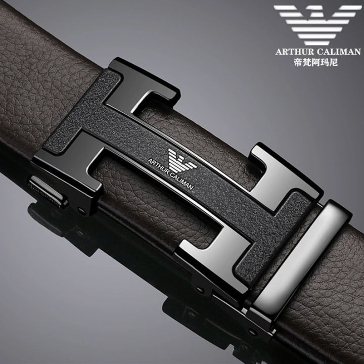 's%20Automatic%20Leather%20Buckle%20Pant%20Belt%20Youth%20All-Matching%20Pure%20CowhideHBuckle%20Men's%20Belt%20Tide%20-%20Image%205