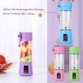 Mini USB Rechargeable Portable Electric Fruit Juicer-USB Smart Juicer: Portable Blend Cup for Fresh Juice. 