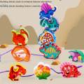 Lacing Beads Toys Birthday Gifts Toy Hand Eye Coordination Development Toy Wooden Bead Threading Toy. 