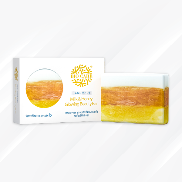BioCare Handmade Milk and Honey Glowing Beauty Bar