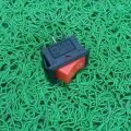 10Pcs - 6A 2Pin RED BLACK Color MICRO ON OFF Switch 2 Pin 6A 250VAC 2 Positions Switches Power Rocker Switches.