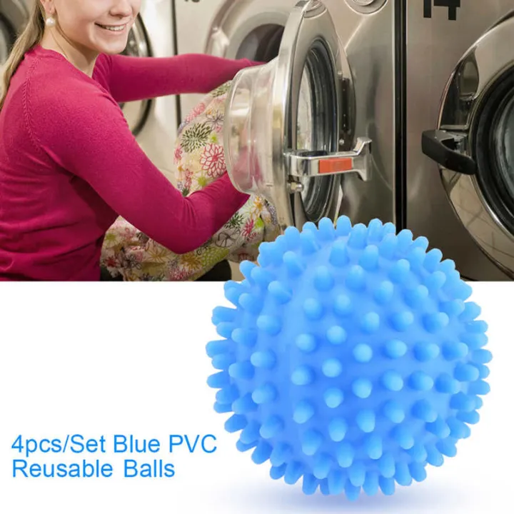 4%20x%20Dryer%20Balls%20Blue%20PVC%20Reusable%20Laundry%20Washing%20Drying%20Fabric%20Ball%20-%20Image%207