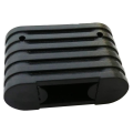 TWEXQNY 12Pcs Windsurfing Black Plastic 2-Hole Footstrap Insert Windsurf Board Footstrap Replacement Surfboard Surfing. 