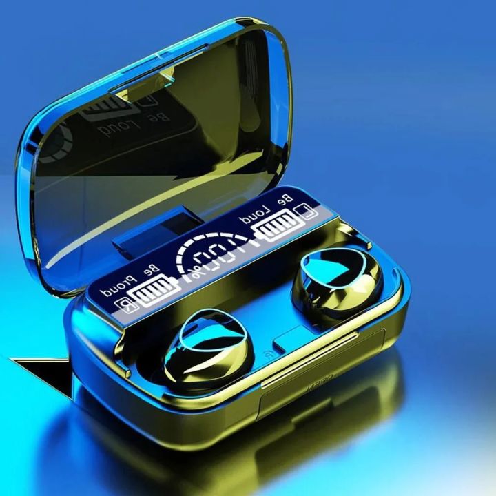 ATM M10 TWS Earbuds 2500mAh Charging Box Bluetooth-compatible Stereo Waterproof