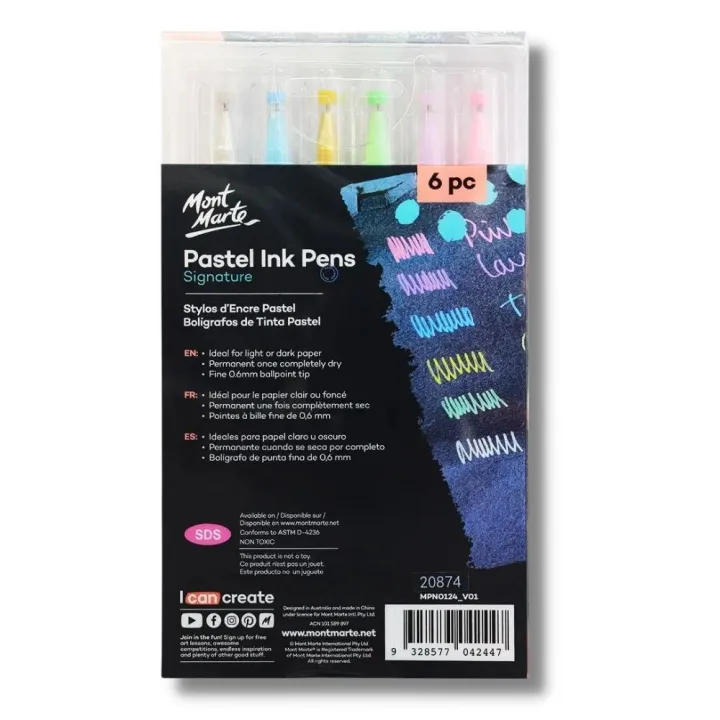 Mont%20Marte%20Pastel%20Ink%20Pens%20Fine%20Tip%20%E2%80%93%206%20Pcs%20%7C%20Smooth%20Writing%20&%20Drawing%20Pens%20-%20Image%204