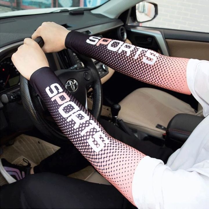 Outdoor%20Sports%20Sun%20Protection%20Sleeves%20For%20Cooling%20Arm%20Covers%20For%20%20cycling%20Running%20&%20Driving%20UV%20Protection%20-%20Image%202
