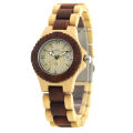 BEWELL Fashion Gifts Women's Wooden Watch Luminous Calendar Quartz Student Watch Factory Direct Stock. 
