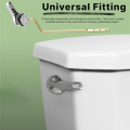 Toilet Handle Brass Lever Flush Replacement Kit Chain(Side Mount).